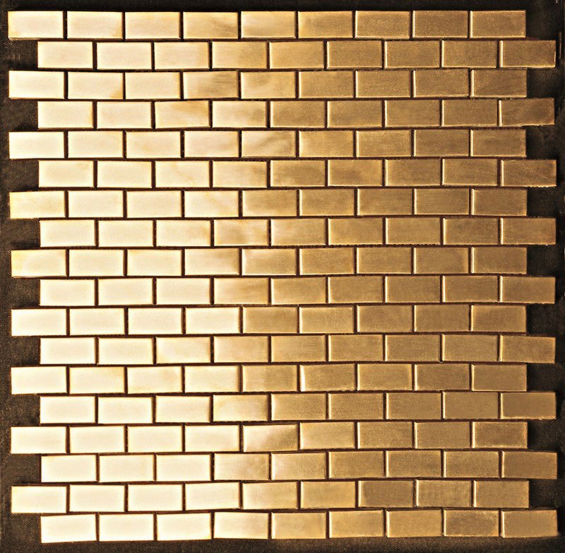 Brass Brick Pattern