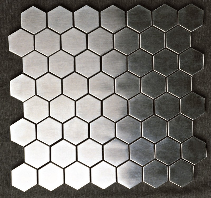 Steel Hexagon Pattern